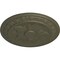 Ekena Millwork Exeter Ceiling Medallion (Fits Canopies up to 3 1/8"), Hand-Painted Witch Hazel, 17 3/4"OD x 1 1/8"P CM17EXWHF - alternate 4